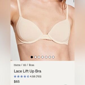 Pepper Lace Lift Up Bra 32AA